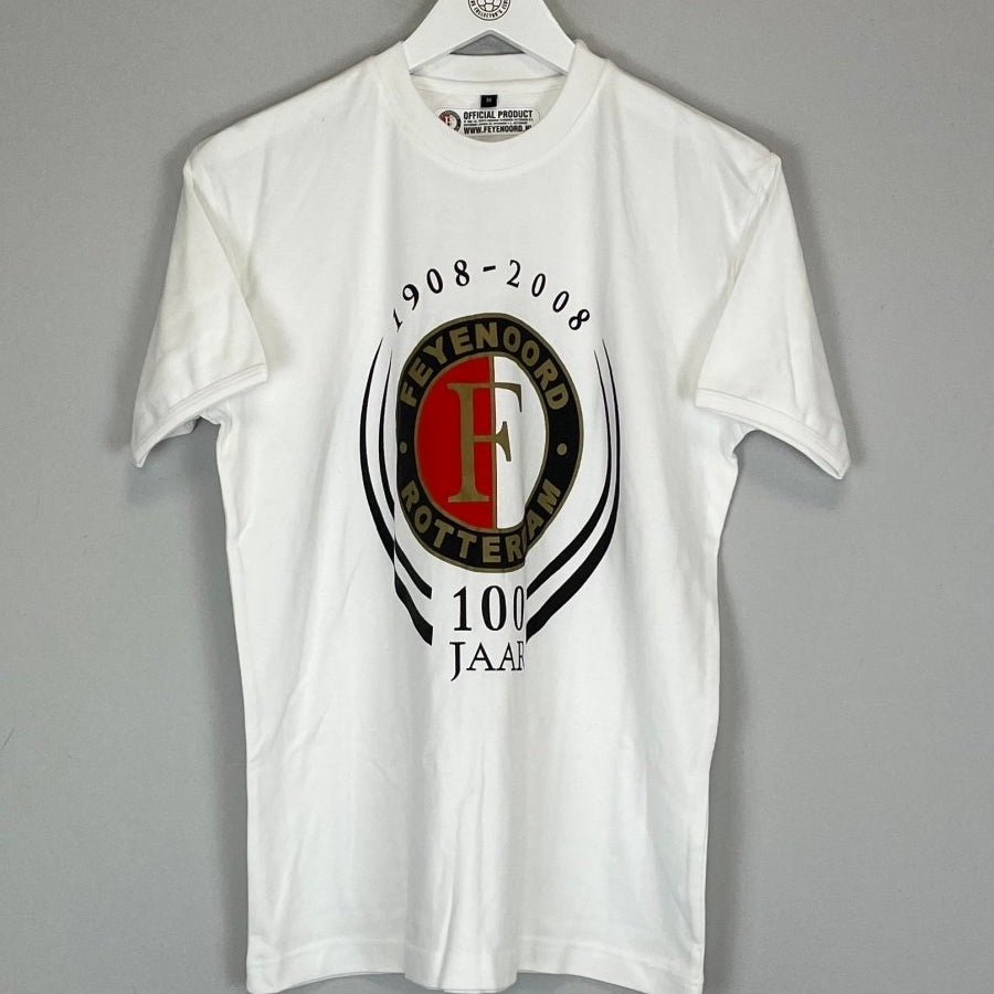 2008 FEYENOORD T - SHIRT (M) OM - Cult Kits - Medium - Buy Vintage Football Shirts, Authentic Retro Football Shirts For Sale, Classic Football Shirts & Soccer Jersey