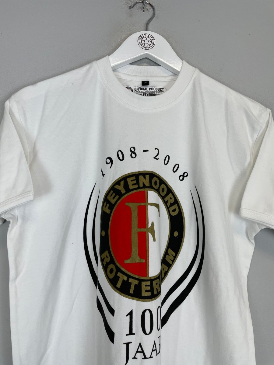 2008 FEYENOORD T - SHIRT (M) OM - Cult Kits - Medium - Buy Vintage Football Shirts, Authentic Retro Football Shirts For Sale, Classic Football Shirts & Soccer Jersey