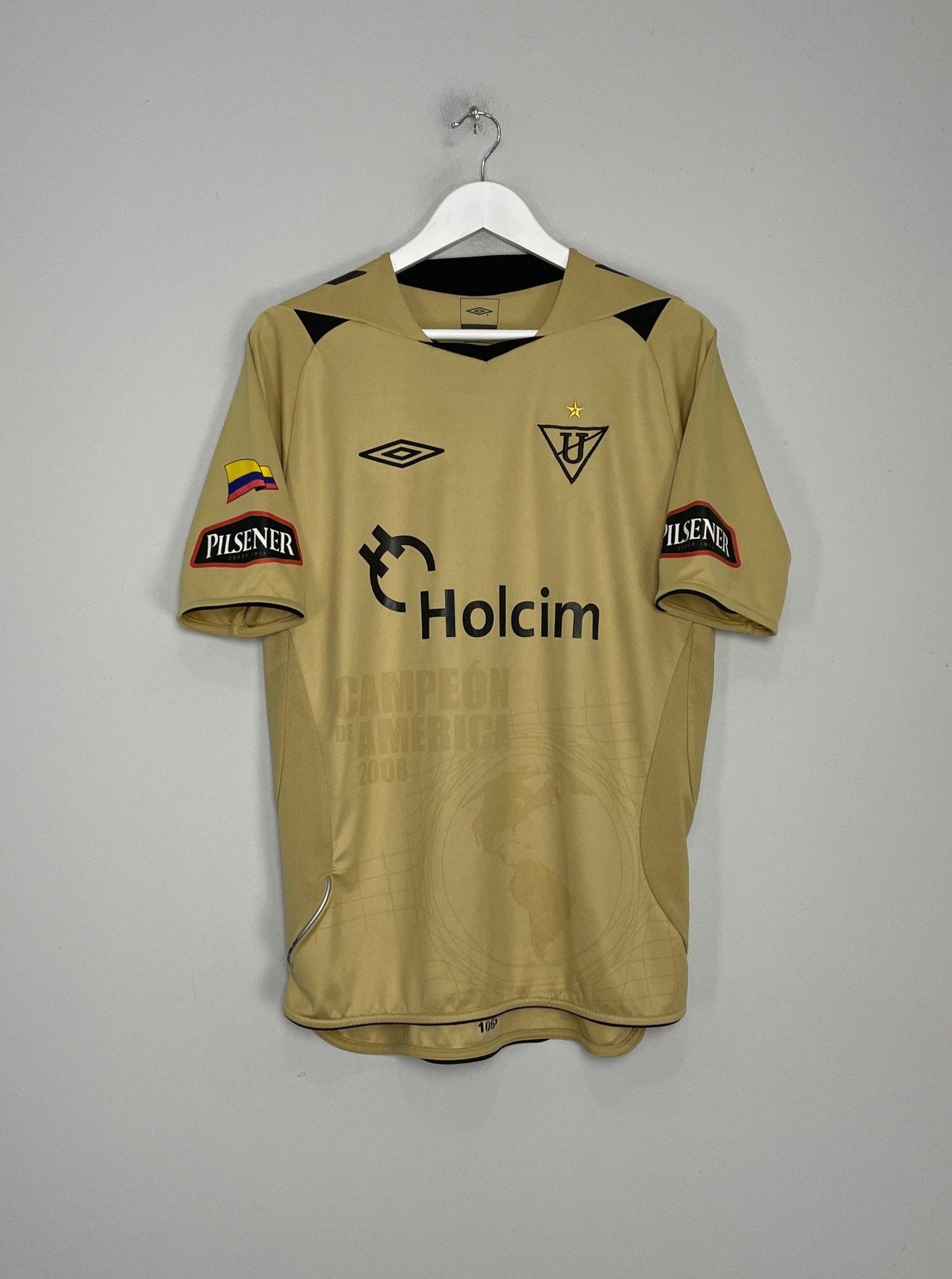 Shop 2008 LDU QUITO THIRD SHIRT (L) UMBRO, classic football shirts, vintage football shirts & retro soccer jerseys at Cult Kits