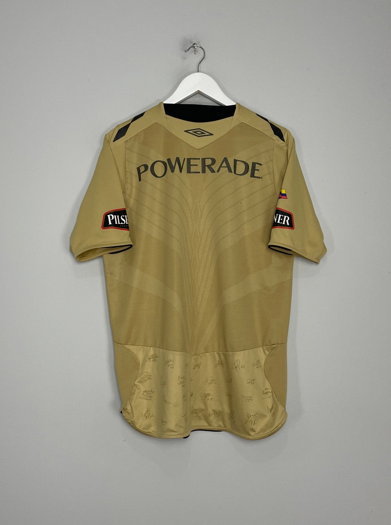 Shop 2008 LDU QUITO THIRD SHIRT (L) UMBRO, classic football shirts, vintage football shirts & retro soccer jerseys at Cult Kits