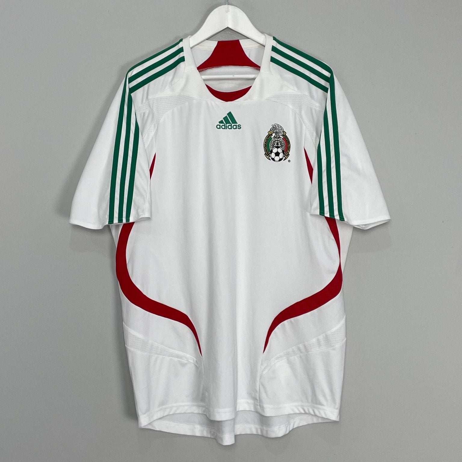 Shop 2008 MEXICO AWAY SHIRT (XL) ADIDAS, classic football shirts, vintage football shirts & retro soccer jerseys at Cult Kits