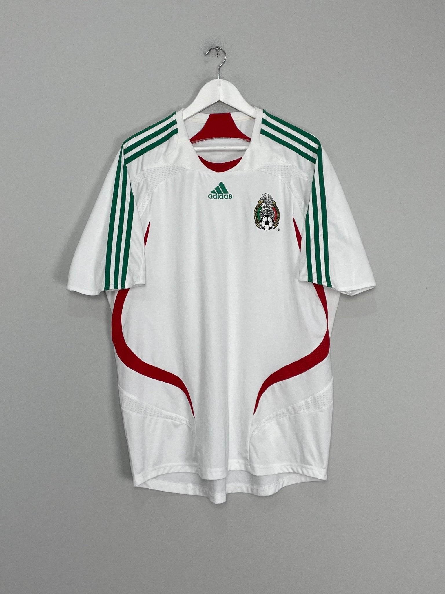 Shop 2008 MEXICO AWAY SHIRT (XL) ADIDAS, classic football shirts, vintage football shirts & retro soccer jerseys at Cult Kits