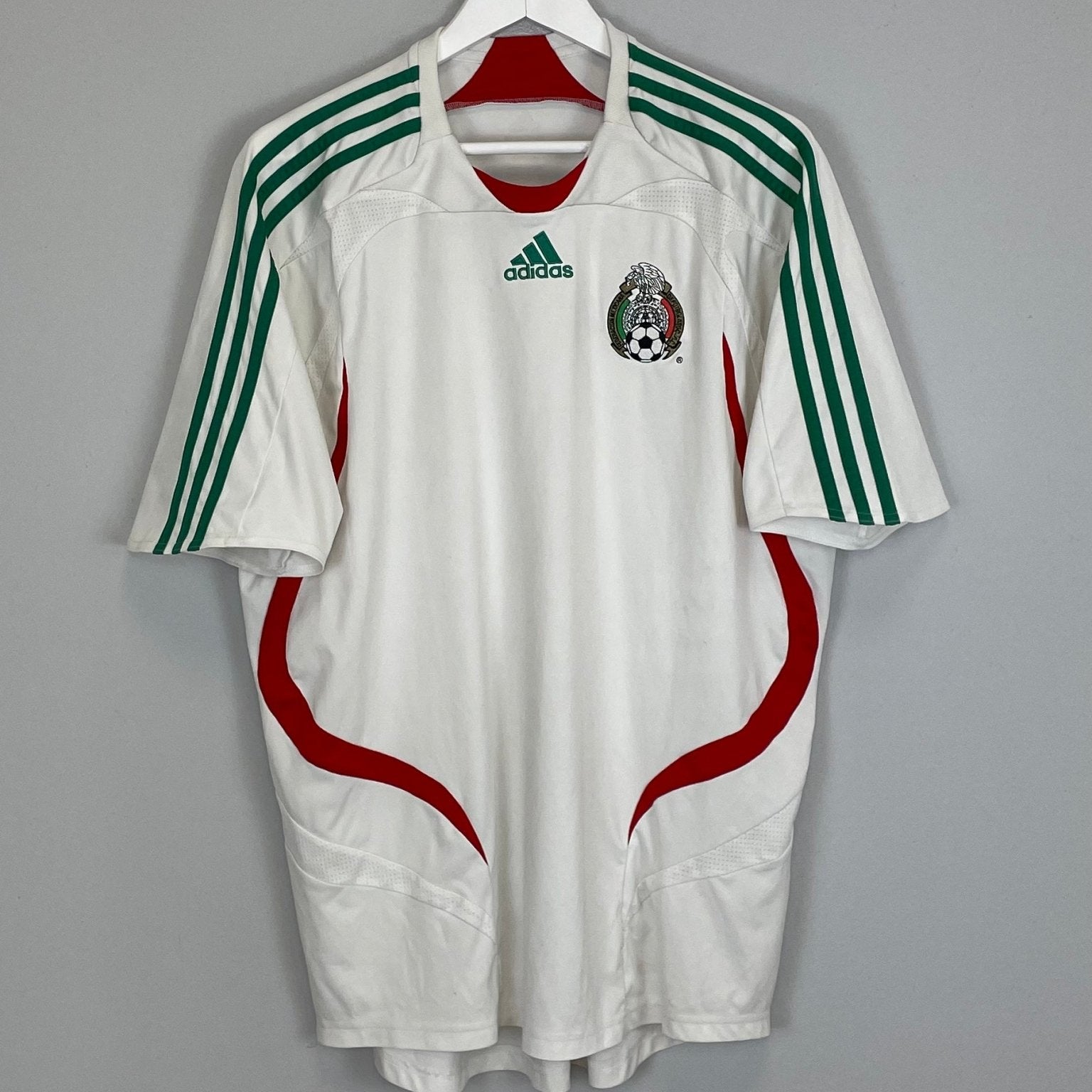 Shop 2008 MEXICO AWAY SHIRT (XL) ADIDAS, classic football shirts, vintage football shirts & retro soccer jerseys at Cult Kits