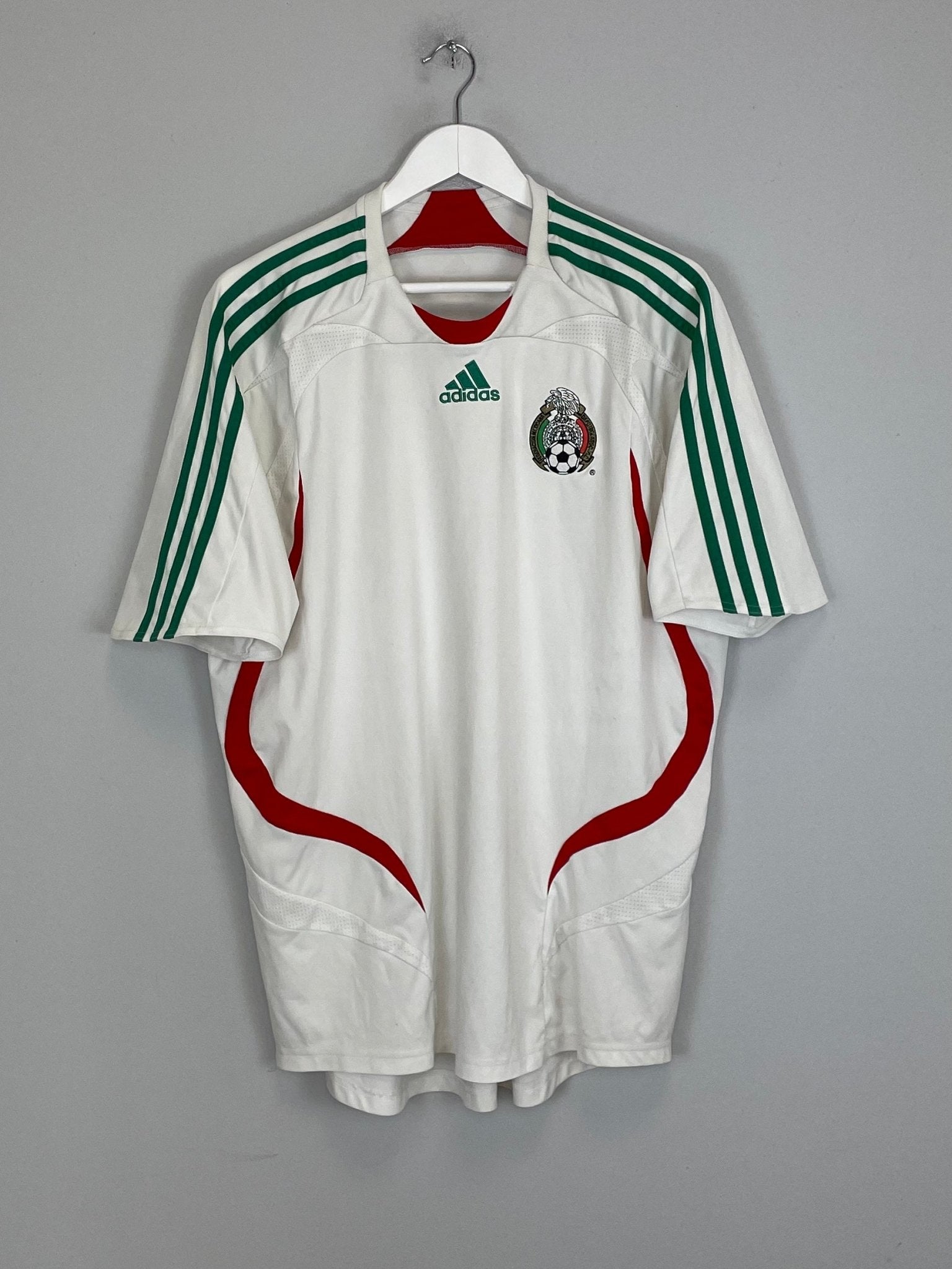Shop 2008 MEXICO AWAY SHIRT (XL) ADIDAS, classic football shirts, vintage football shirts & retro soccer jerseys at Cult Kits