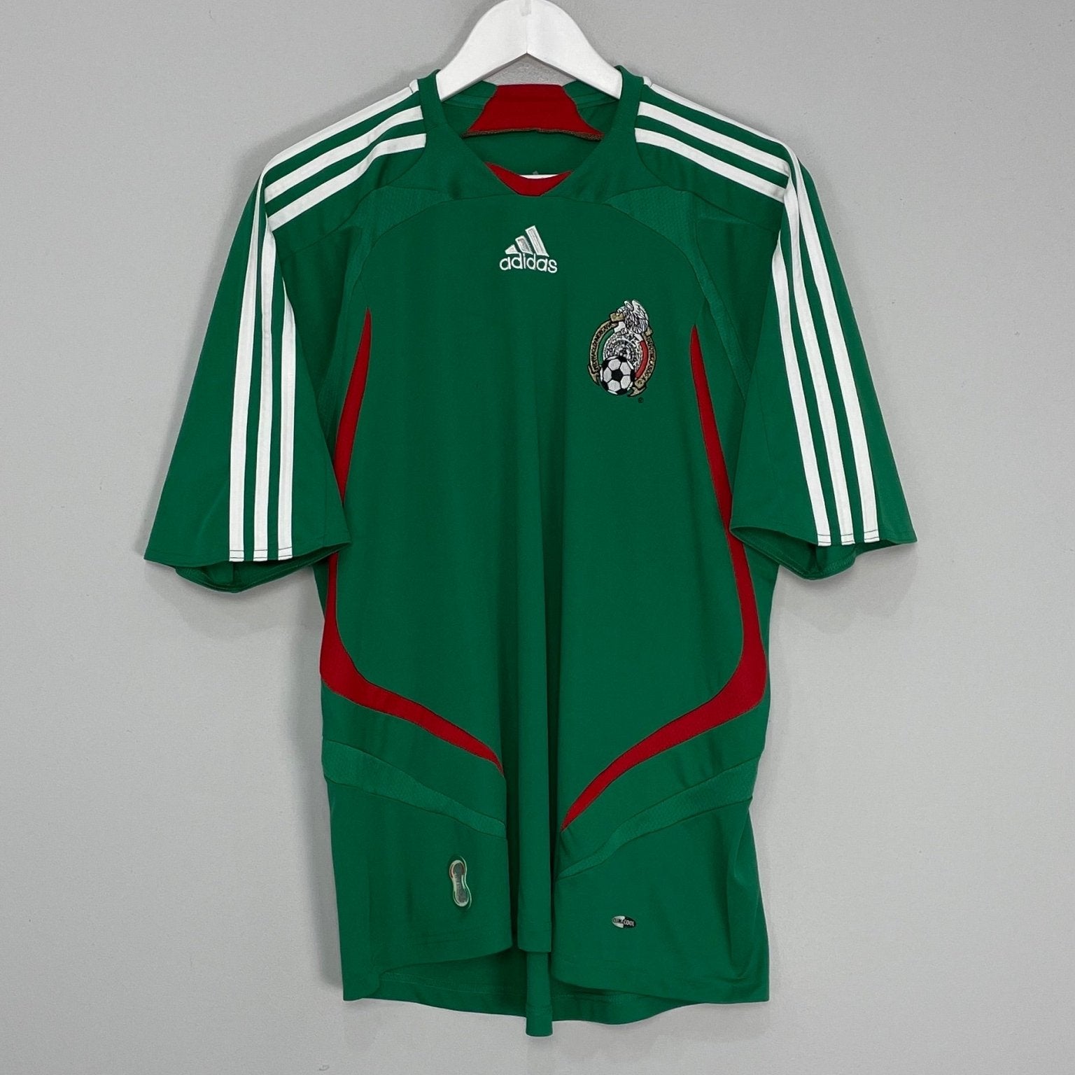 Shop 2008 MEXICO HOME SHIRT (M) ADIDAS, classic football shirts, vintage football shirts & retro soccer jerseys at Cult Kits