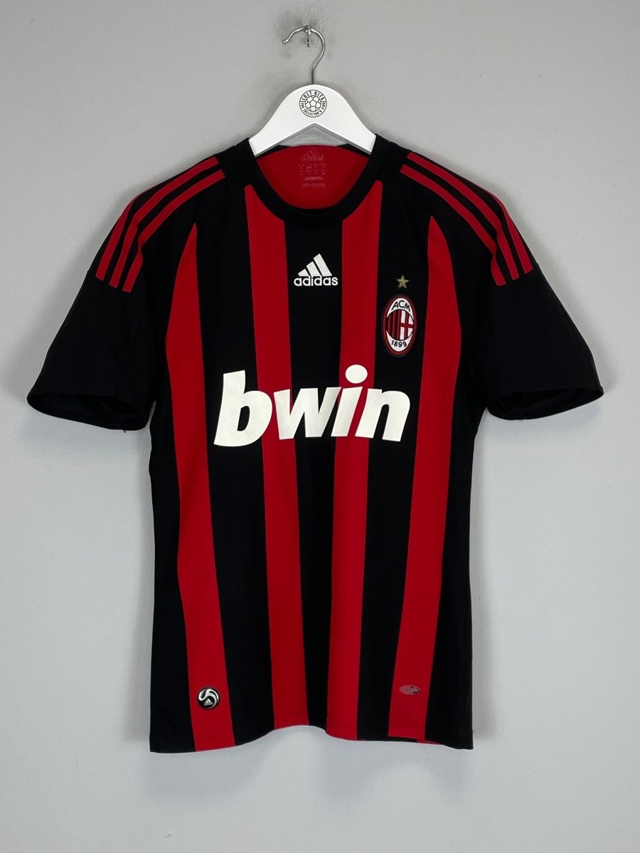 2008/09 AC MILAN BECKHAM 23 HOME SHIRT (S) ADIDAS - Cult Kits - Small - Buy Vintage Football Shirts, Authentic Retro Football Shirts For Sale, Classic Football Shirts & Soccer Jersey