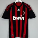 2008/09 AC MILAN BECKHAM 23 HOME SHIRT (S) ADIDAS - Cult Kits - Small - Buy Vintage Football Shirts, Authentic Retro Football Shirts For Sale, Classic Football Shirts & Soccer Jersey