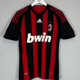 2008/09 AC MILAN BECKHAM 23 HOME SHIRT (S) ADIDAS - Cult Kits - Small - Buy Vintage Football Shirts, Authentic Retro Football Shirts For Sale, Classic Football Shirts & Soccer Jersey