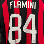 Shop 2008/09 AC MILAN FLAMINI #84 *MATCH ISSUED + SIGNED* HOME SHIRT (S) ADIDAS, classic football shirts, vintage football shirts & retro soccer jerseys at Cult Kits