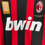 Shop 2008/09 AC MILAN FLAMINI #84 *MATCH ISSUED + SIGNED* HOME SHIRT (S) ADIDAS, classic football shirts, vintage football shirts & retro soccer jerseys at Cult Kits
