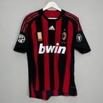 Shop 2008/09 AC MILAN FLAMINI #84 *MATCH ISSUED + SIGNED* HOME SHIRT (S) ADIDAS, classic football shirts, vintage football shirts & retro soccer jerseys at Cult Kits