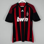 Shop 2008/09 AC MILAN MALDINI #3 HOME SHIRT (L) ADIDAS, classic football shirts, vintage football shirts & retro soccer jerseys at Cult Kits