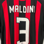 Shop 2008/09 AC MILAN MALDINI #3 HOME SHIRT (L) ADIDAS, classic football shirts, vintage football shirts & retro soccer jerseys at Cult Kits