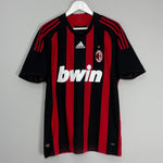 Shop 2008/09 AC MILAN MALDINI #3 HOME SHIRT (M) ADIDAS, classic football shirts, vintage football shirts & retro soccer jerseys at Cult Kits