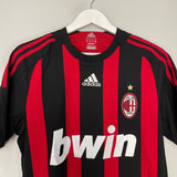 Shop 2008/09 AC MILAN RONALDINHO #80 *BNWT* HOME SHIRT (M) ADIDAS, classic football shirts, vintage football shirts & retro soccer jerseys at Cult Kits