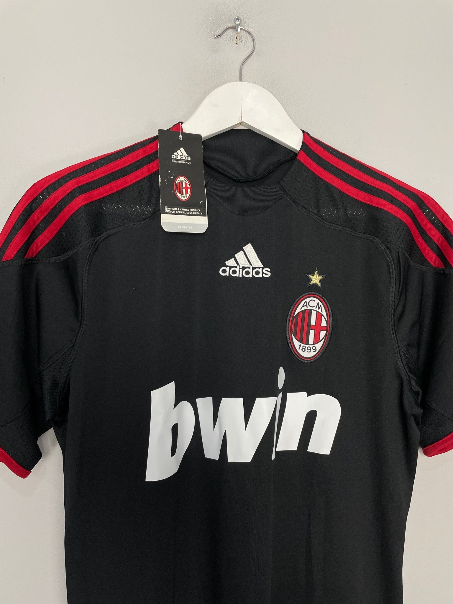 Shop 2008/09 AC MILAN RONALDINHO #80 *BNWT* THIRD SHIRT (S) ADIDAS, classic football shirts, vintage football shirts & retro soccer jerseys at Cult Kits