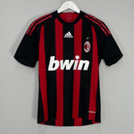Shop 2008/09 AC MILAN RONALDINHO #80 *PLAYER ISSUE* HOME SHIRT (S) ADIDAS, classic football shirts, vintage football shirts & retro soccer jerseys at Cult Kits