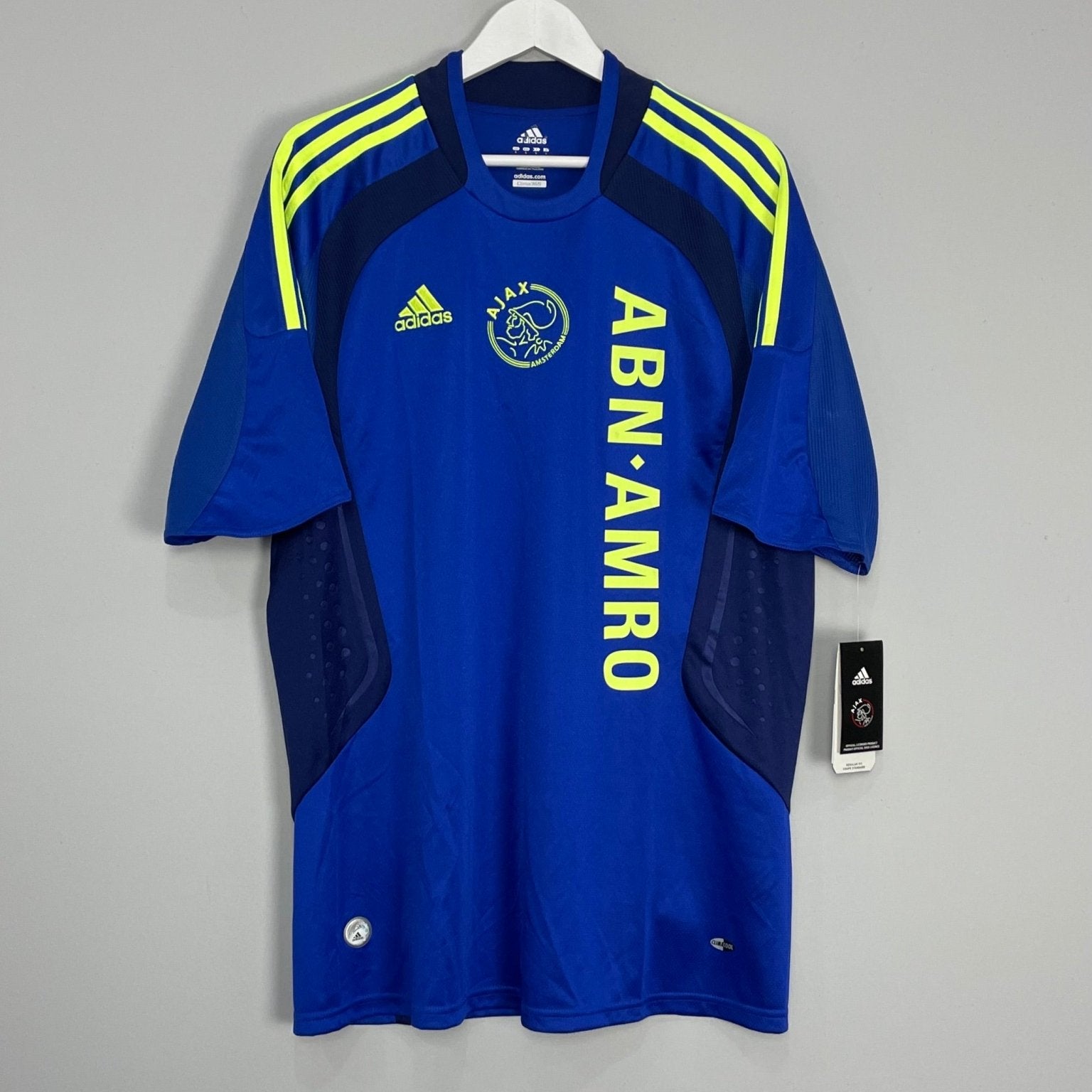 Shop 2008/09 AJAX *BNWT* PROTOTYPE AWAY SHIRT (L) ADIDAS, classic football shirts, vintage football shirts & retro soccer jerseys at Cult Kits