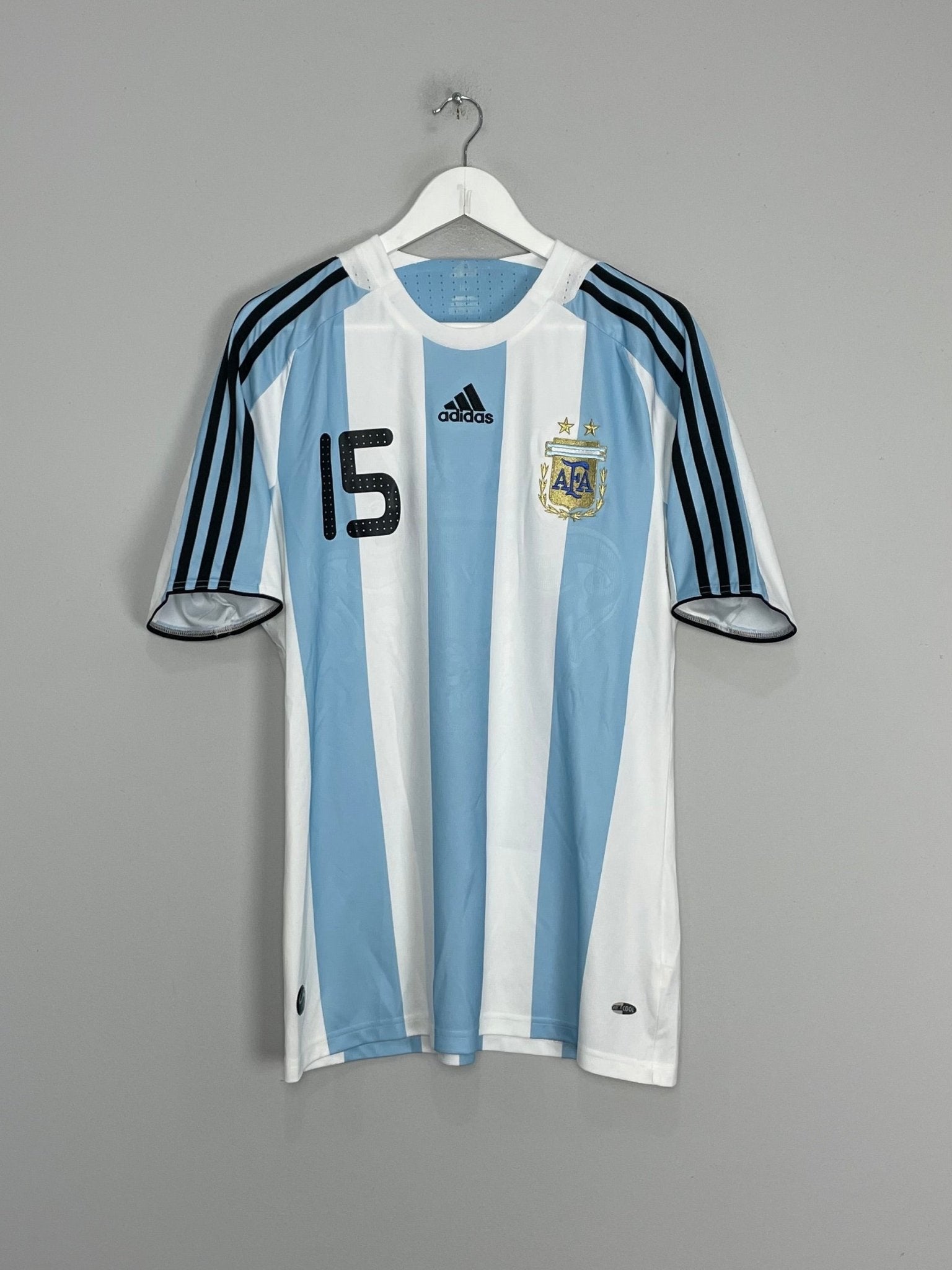 2008/09 ARGENTINA MESSI #15 HOME SHIRT (M) ADIDAS – Cult Kits