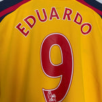 Shop 2008/09 ARSENAL EDUARDO #9 AWAY SHIRT (XL) NIKE, classic football shirts, vintage football shirts & retro soccer jerseys at Cult Kits
