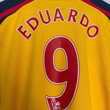 Shop 2008/09 ARSENAL EDUARDO #9 AWAY SHIRT (XL) NIKE, classic football shirts, vintage football shirts & retro soccer jerseys at Cult Kits