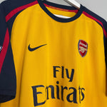 Shop 2008/09 ARSENAL EDUARDO #9 AWAY SHIRT (XL) NIKE, classic football shirts, vintage football shirts & retro soccer jerseys at Cult Kits