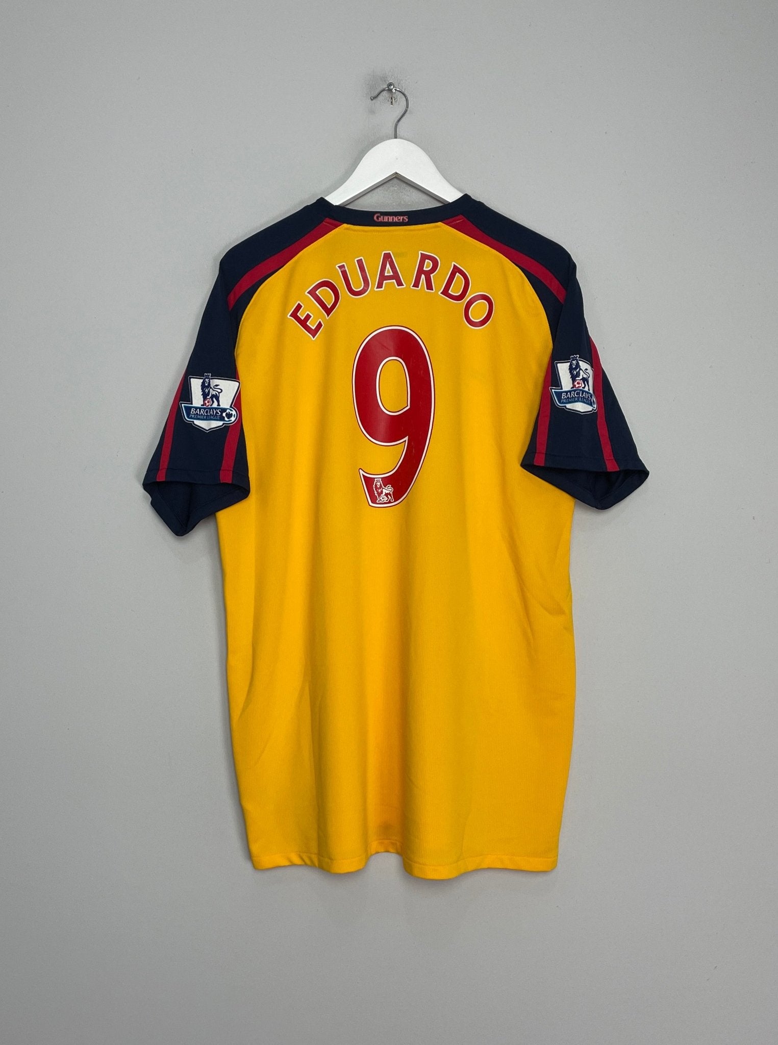 アーセナル Nike シャツ Eduardo 9 M 2008/09 ARSENAL EDUARDO #9 AWAY SHIRT (XL) NIKE – Cult Kits