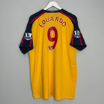 Shop 2008/09 ARSENAL EDUARDO #9 AWAY SHIRT (XL) NIKE, classic football shirts, vintage football shirts & retro soccer jerseys at Cult Kits