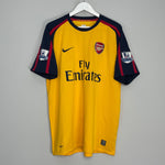 Shop 2008/09 ARSENAL EDUARDO #9 AWAY SHIRT (XL) NIKE, classic football shirts, vintage football shirts & retro soccer jerseys at Cult Kits