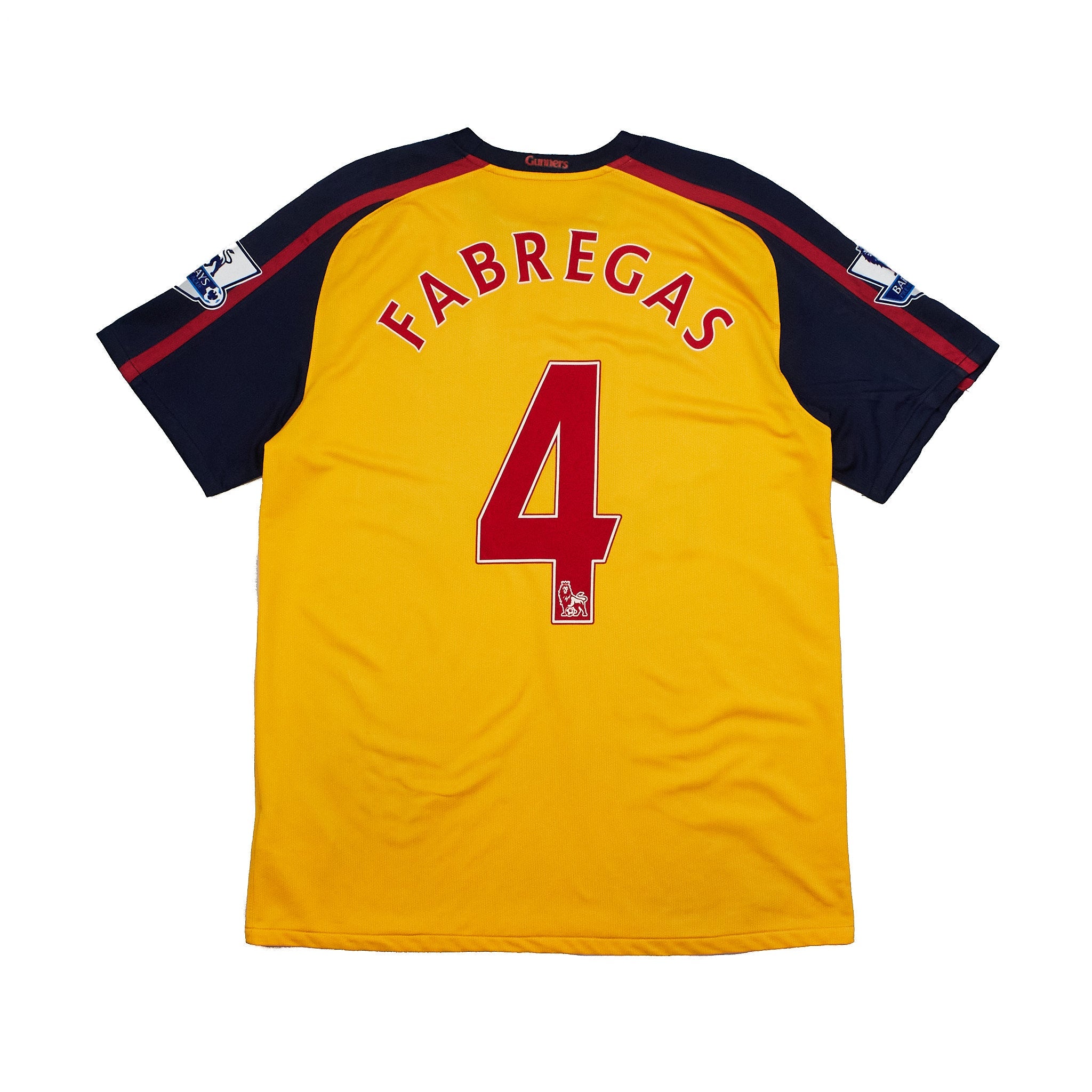 Buy 2008/09 Arsenal Fabregas 4 Away Shirt (L) Nike ~ Free worldwide shipping ~ Authentic Vintage Football Shirts from Cult Kits