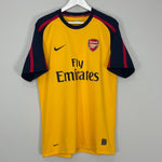 Shop 2008/09 ARSENAL FABREGAS #4 AWAY SHIRT (L) NIKE, classic football shirts, vintage football shirts & retro soccer jerseys at Cult Kits