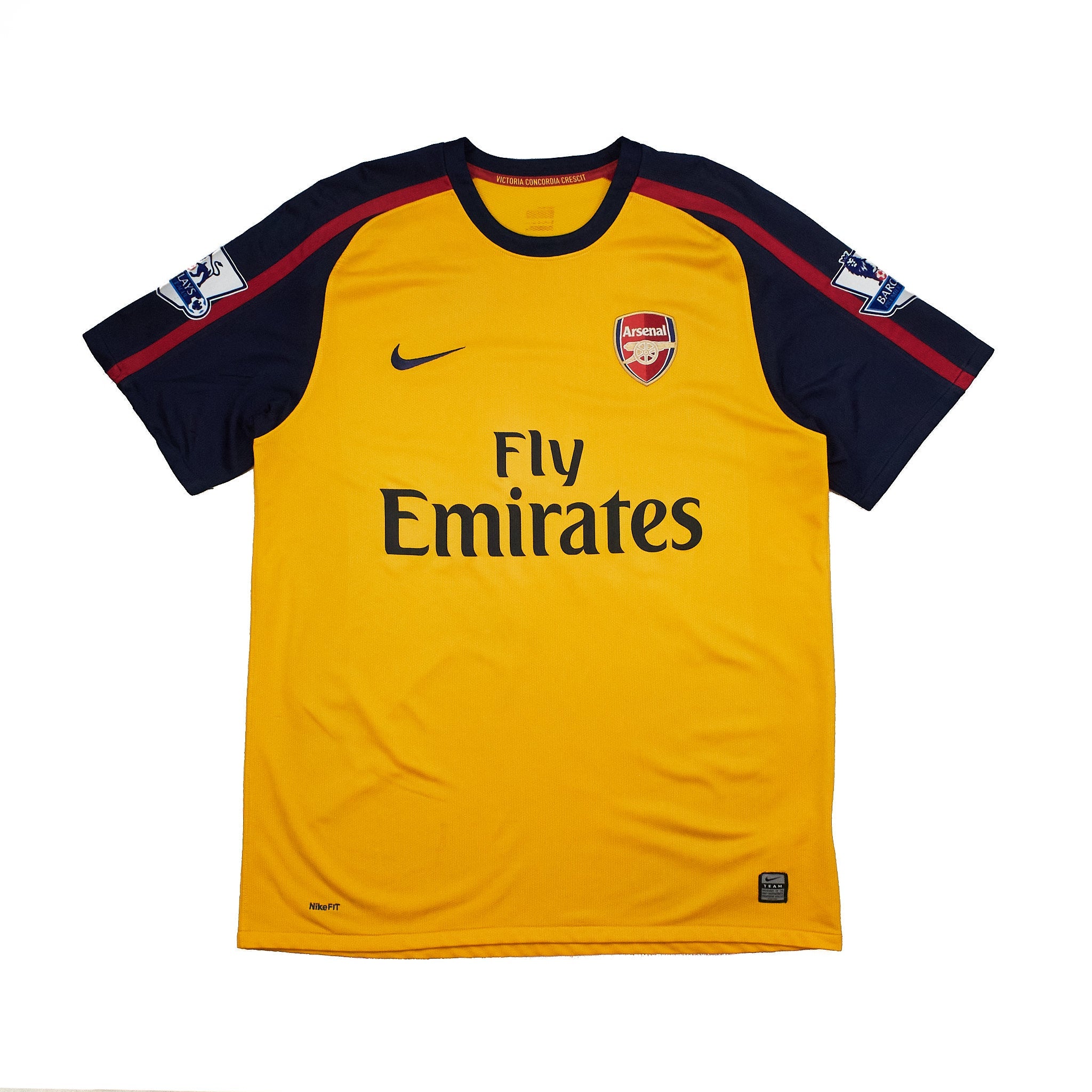 Buy 2008/09 Arsenal Fabregas 4 Away Shirt (L) Nike ~ Free worldwide shipping ~ Authentic Vintage Football Shirts from Cult Kits