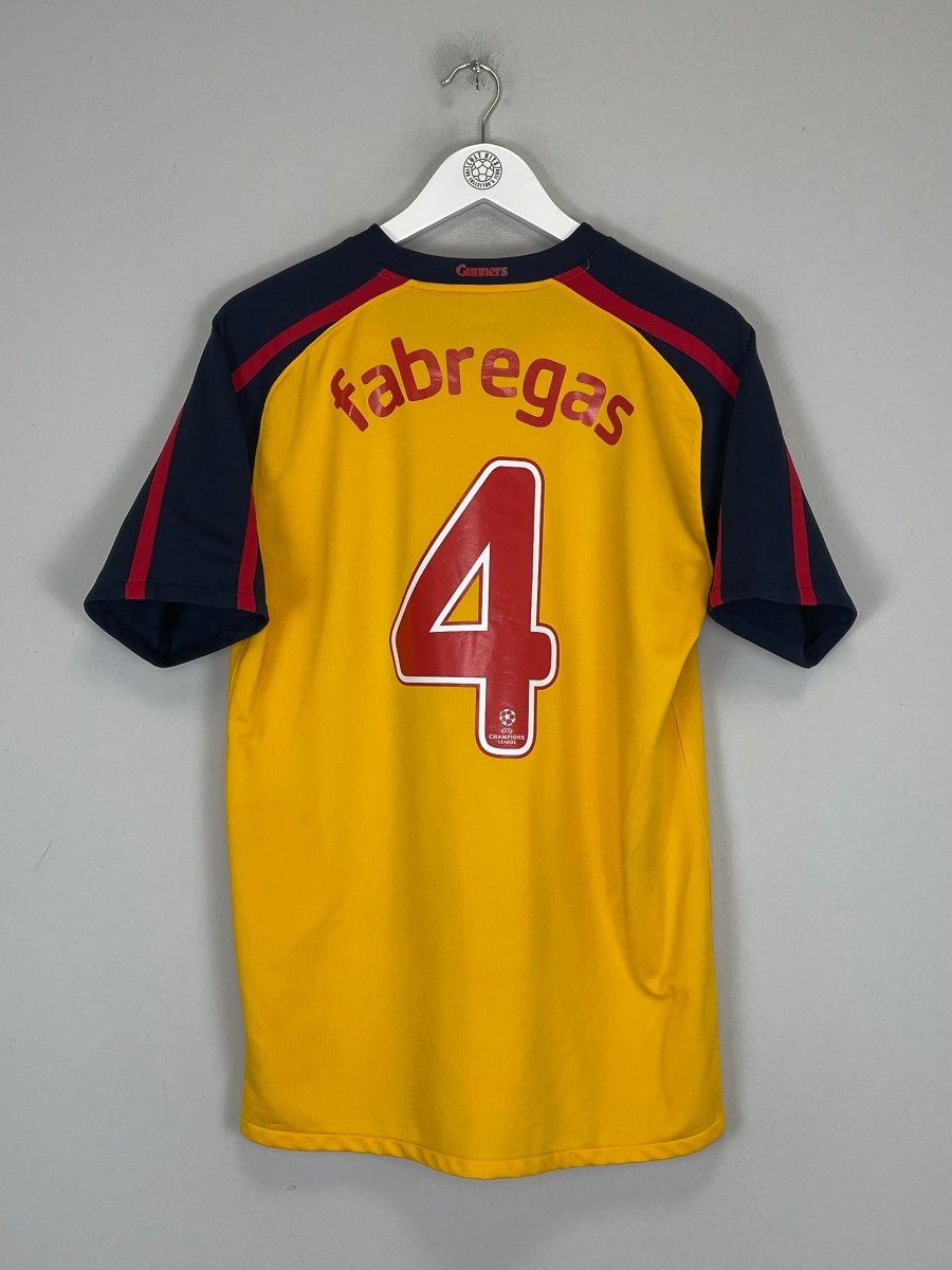 2008/09 ARSENAL FABREGAS 4 AWAY SHIRT (M) NIKE - Cult Kits - Medium - Buy Vintage Football Shirts, Authentic Retro Football Shirts For Sale, Classic Football Shirts & Soccer Jersey