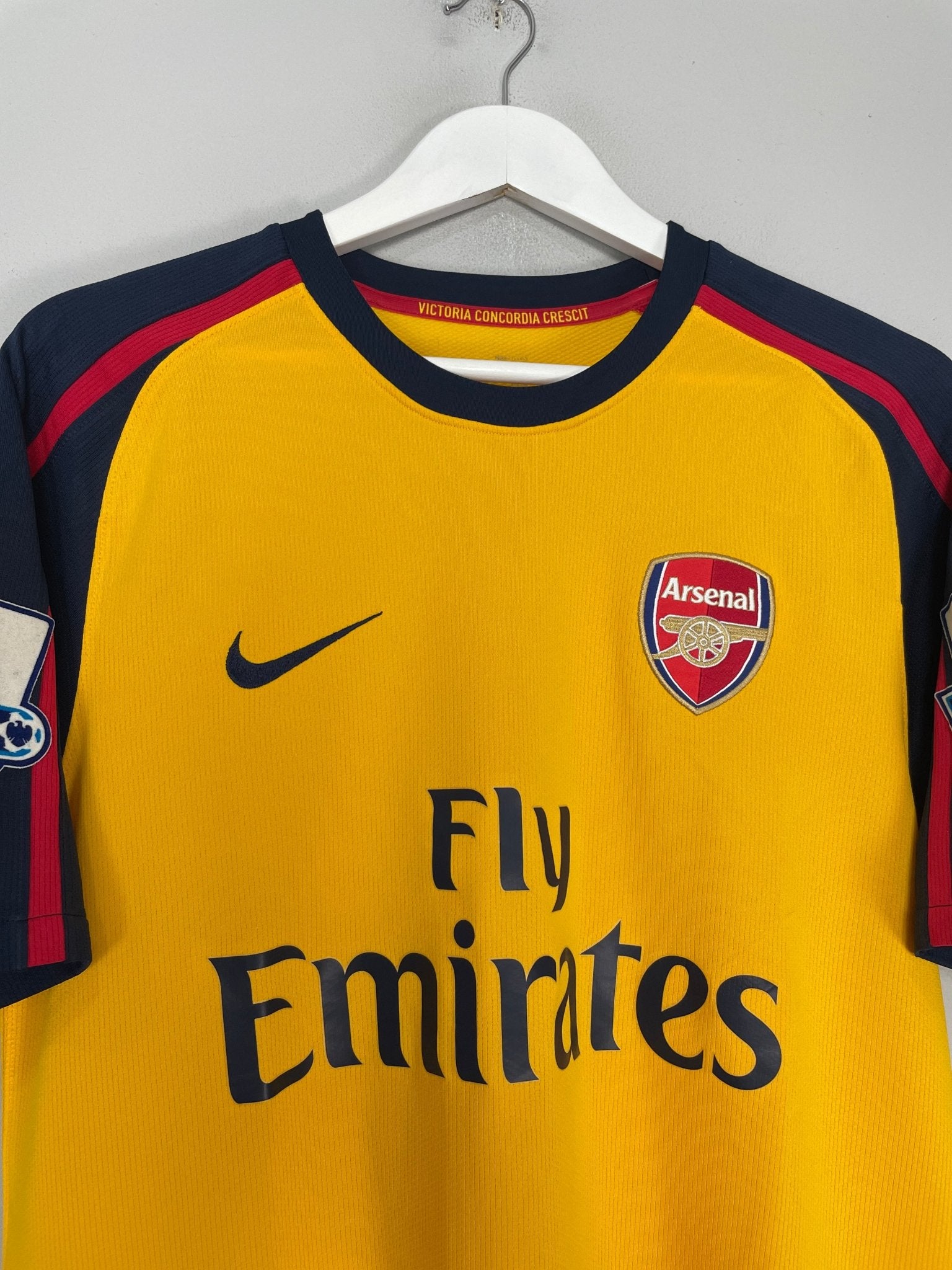 Shop 2008/09 ARSENAL WILSHERE #19 AWAY SHIRT (M) NIKE, classic football shirts, vintage football shirts & retro soccer jerseys at Cult Kits
