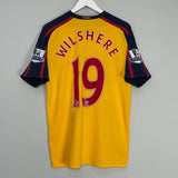 Shop 2008/09 ARSENAL WILSHERE #19 AWAY SHIRT (M) NIKE, classic football shirts, vintage football shirts & retro soccer jerseys at Cult Kits