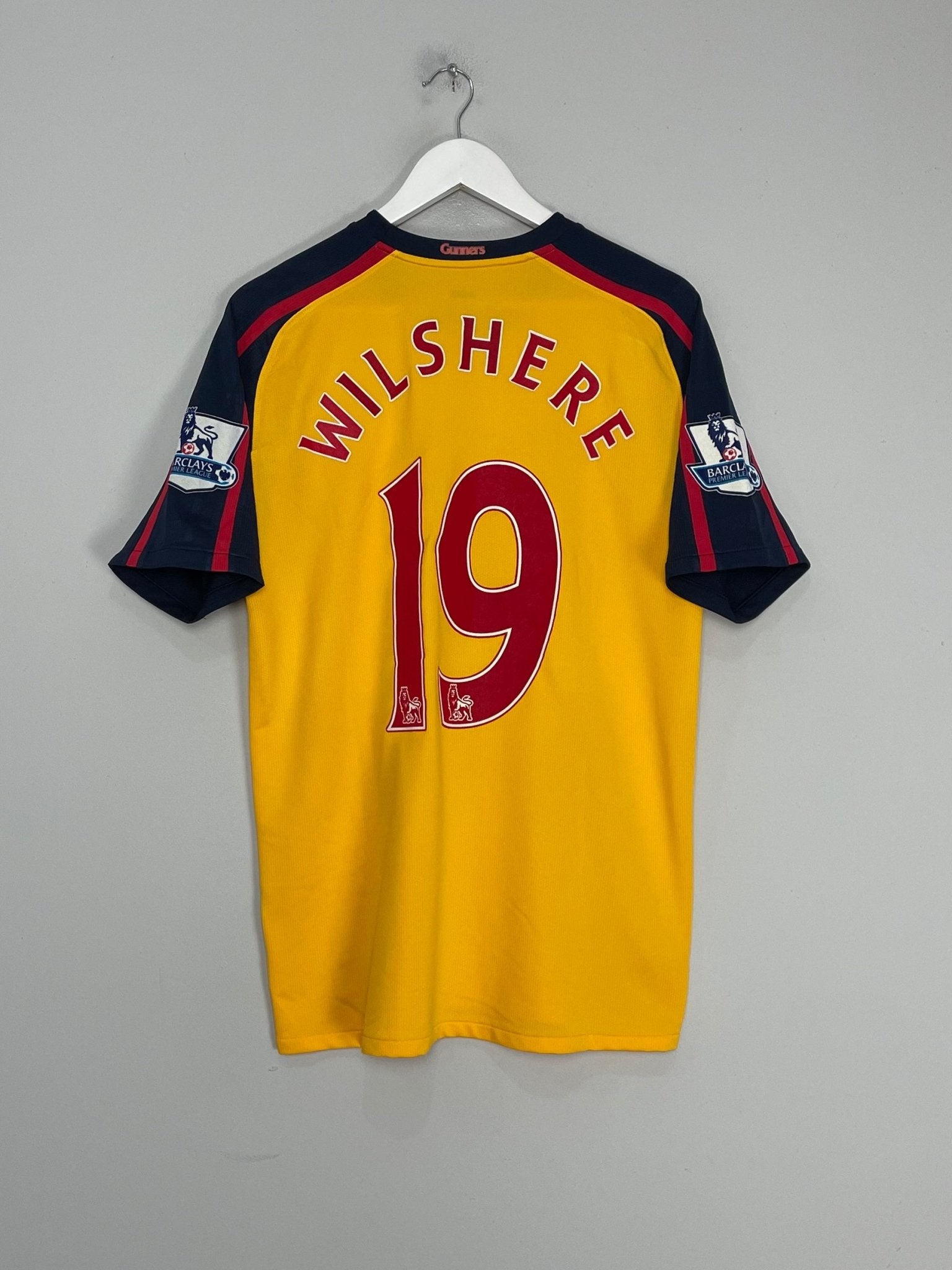 Shop 2008/09 ARSENAL WILSHERE #19 AWAY SHIRT (M) NIKE, classic football shirts, vintage football shirts & retro soccer jerseys at Cult Kits