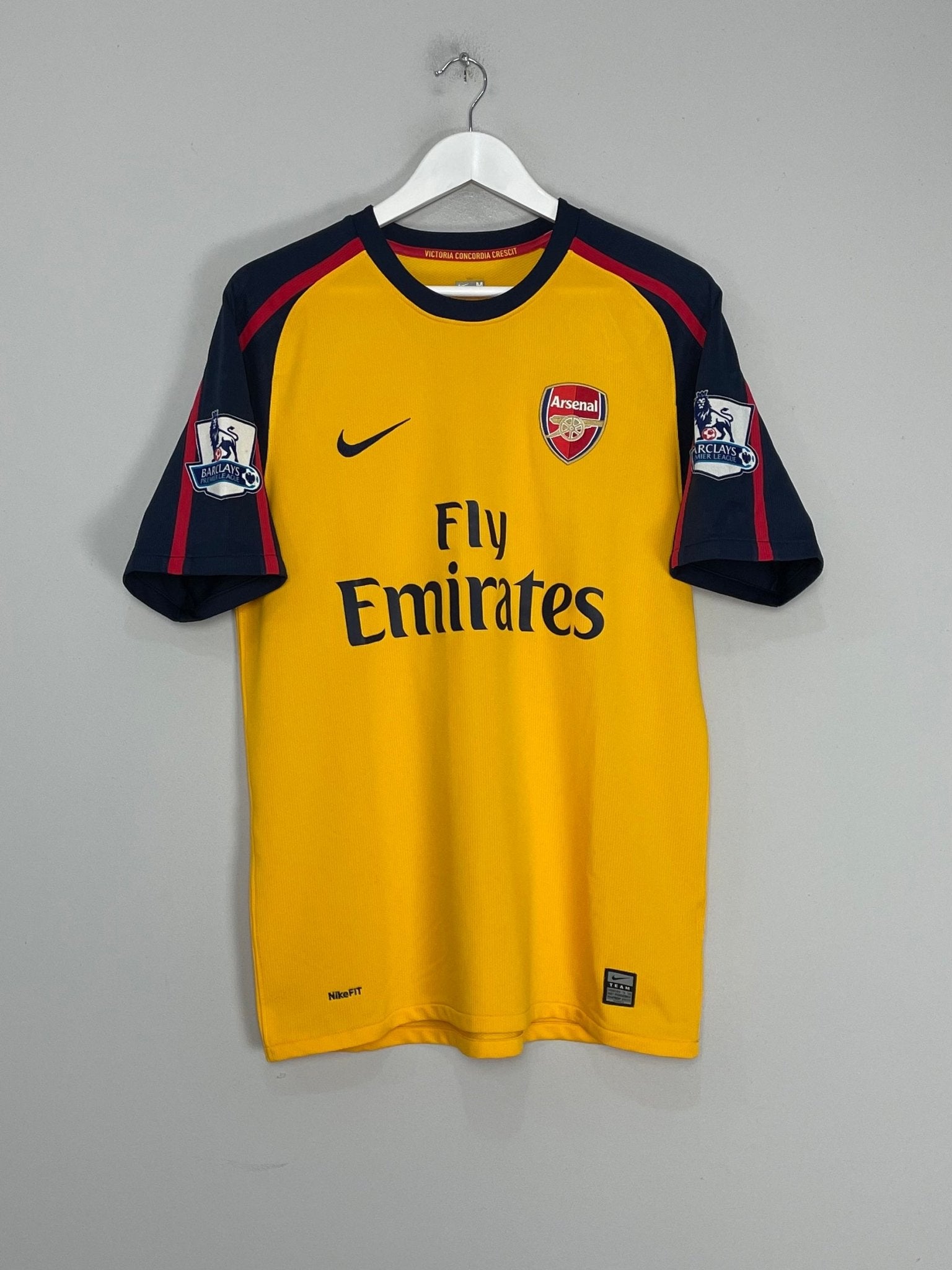 Shop 2008/09 ARSENAL WILSHERE #19 AWAY SHIRT (M) NIKE, classic football shirts, vintage football shirts & retro soccer jerseys at Cult Kits