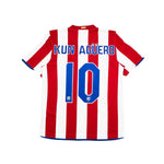Buy 2008/09 Atletico Madrid Aguero 10 Home Shirt (M) Nike ~ Free worldwide shipping ~ Authentic Vintage Football Shirts from Cult Kits