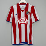 Shop 2008/09 ATLETICO MADRID FORLAN #7 HOME SHIRT (M) NIKE, classic football shirts, vintage football shirts & retro soccer jerseys at Cult Kits