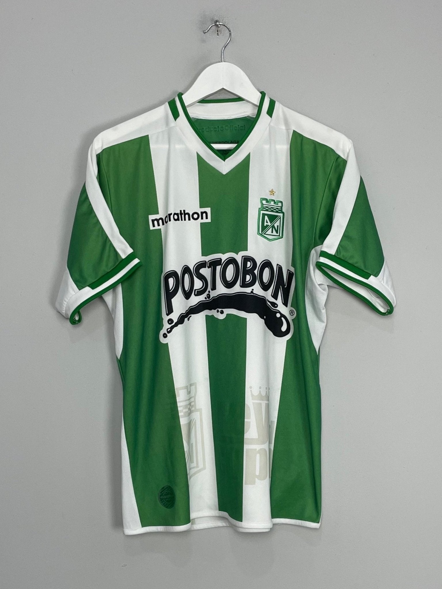 Shop 2008/09 ATLETICO NACIONAL MARTEL #8 HOME SHIRT (S) MARATHON, classic football shirts, vintage football shirts & retro soccer jerseys at Cult Kits