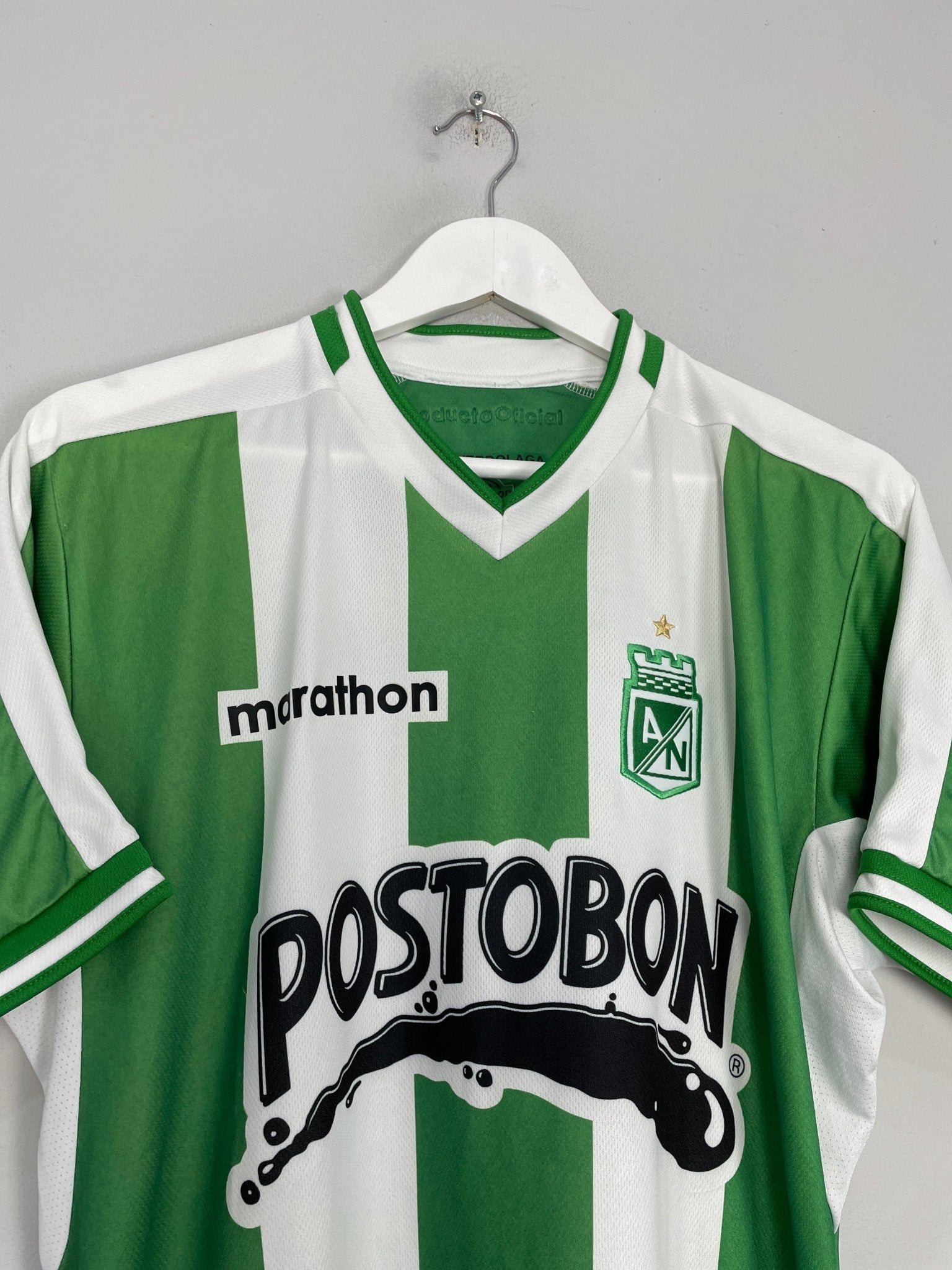 Shop 2008/09 ATLETICO NACIONAL MARTEL #8 HOME SHIRT (S) MARATHON, classic football shirts, vintage football shirts & retro soccer jerseys at Cult Kits