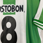 Shop 2008/09 ATLETICO NACIONAL MARTEL #8 HOME SHIRT (S) MARATHON, classic football shirts, vintage football shirts & retro soccer jerseys at Cult Kits