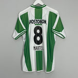 Shop 2008/09 ATLETICO NACIONAL MARTEL #8 HOME SHIRT (S) MARATHON, classic football shirts, vintage football shirts & retro soccer jerseys at Cult Kits