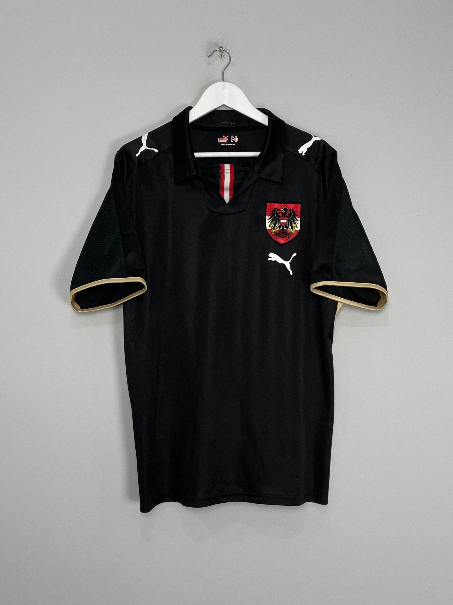 Shop 2008/09 AUSTRIA AWAY SHIRT (XL) PUMA, classic football shirts, vintage football shirts & retro soccer jerseys at Cult Kits