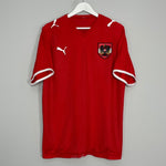 Shop 2008/09 AUSTRIA HOME SHIRT (XL) PUMA, classic football shirts, vintage football shirts & retro soccer jerseys at Cult Kits