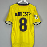 2008/09 BARCELONA A.INIESTA 8 AWAY SHIRT (M) NIKE - Cult Kits - Medium - Buy Vintage Football Shirts, Authentic Retro Football Shirts For Sale, Classic Football Shirts & Soccer Jersey