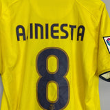 2008/09 BARCELONA A.INIESTA 8 AWAY SHIRT (M) NIKE - Cult Kits - Medium - Buy Vintage Football Shirts, Authentic Retro Football Shirts For Sale, Classic Football Shirts & Soccer Jersey