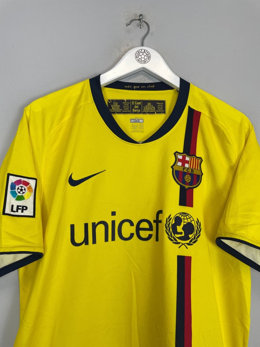 2008/09 BARCELONA A.INIESTA 8 AWAY SHIRT (M) NIKE - Cult Kits - Medium - Buy Vintage Football Shirts, Authentic Retro Football Shirts For Sale, Classic Football Shirts & Soccer Jersey