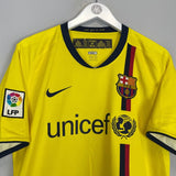 2008/09 BARCELONA A.INIESTA 8 AWAY SHIRT (M) NIKE - Cult Kits - Medium - Buy Vintage Football Shirts, Authentic Retro Football Shirts For Sale, Classic Football Shirts & Soccer Jersey