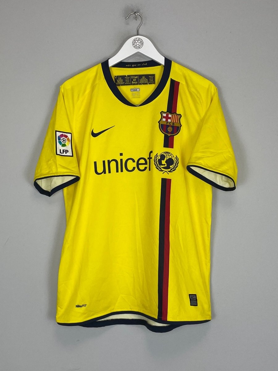 2008/09 BARCELONA A.INIESTA 8 AWAY SHIRT (M) NIKE - Cult Kits - Medium - Buy Vintage Football Shirts, Authentic Retro Football Shirts For Sale, Classic Football Shirts & Soccer Jersey